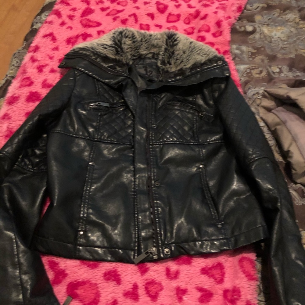 Leather jacket